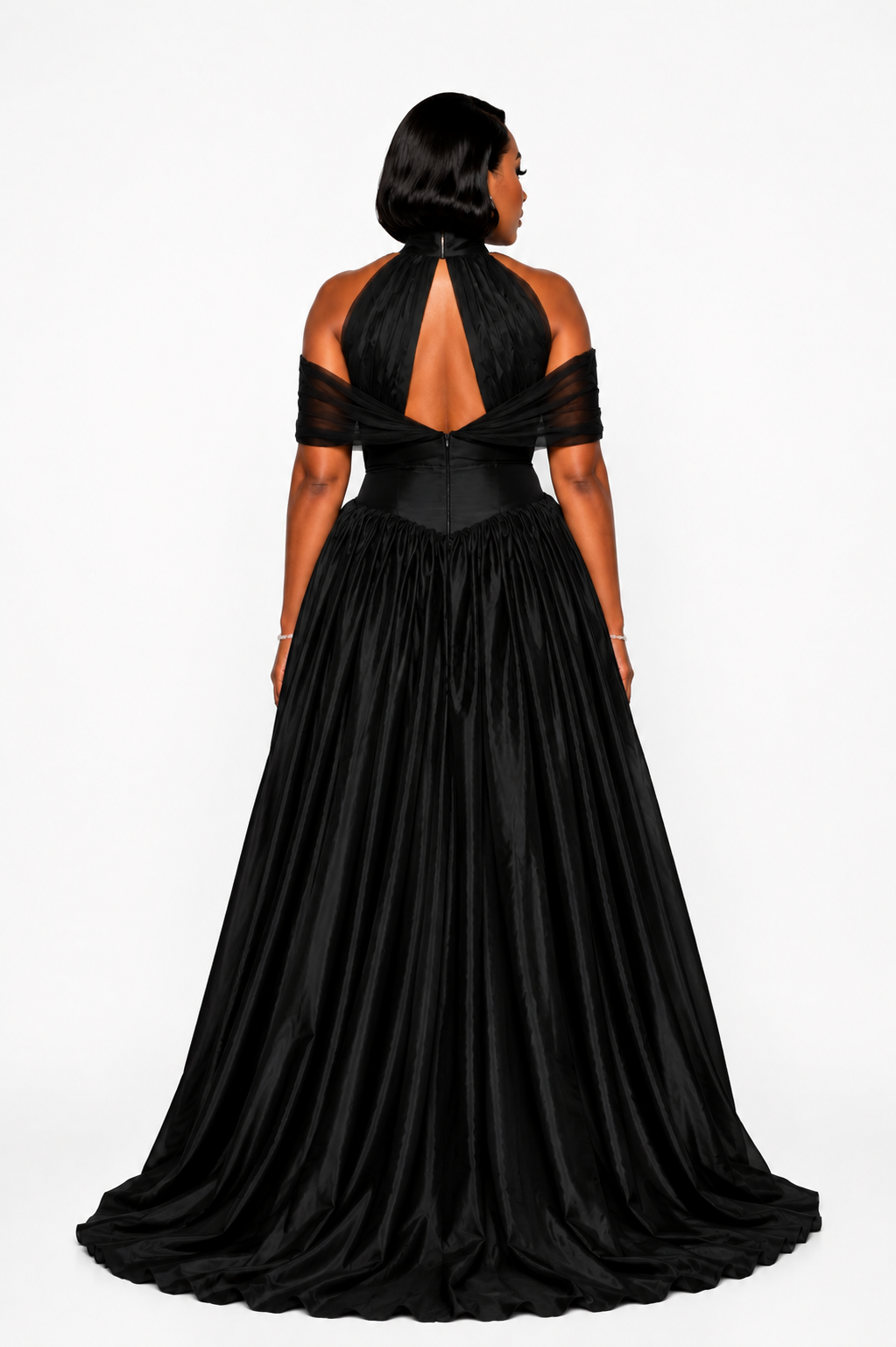 Dress "Impériale" – Black Couture