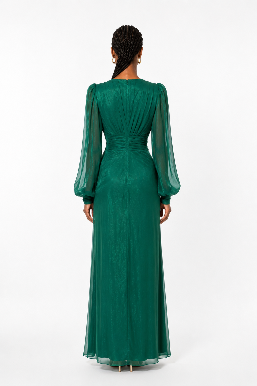 Émera Dress – Emerald Green