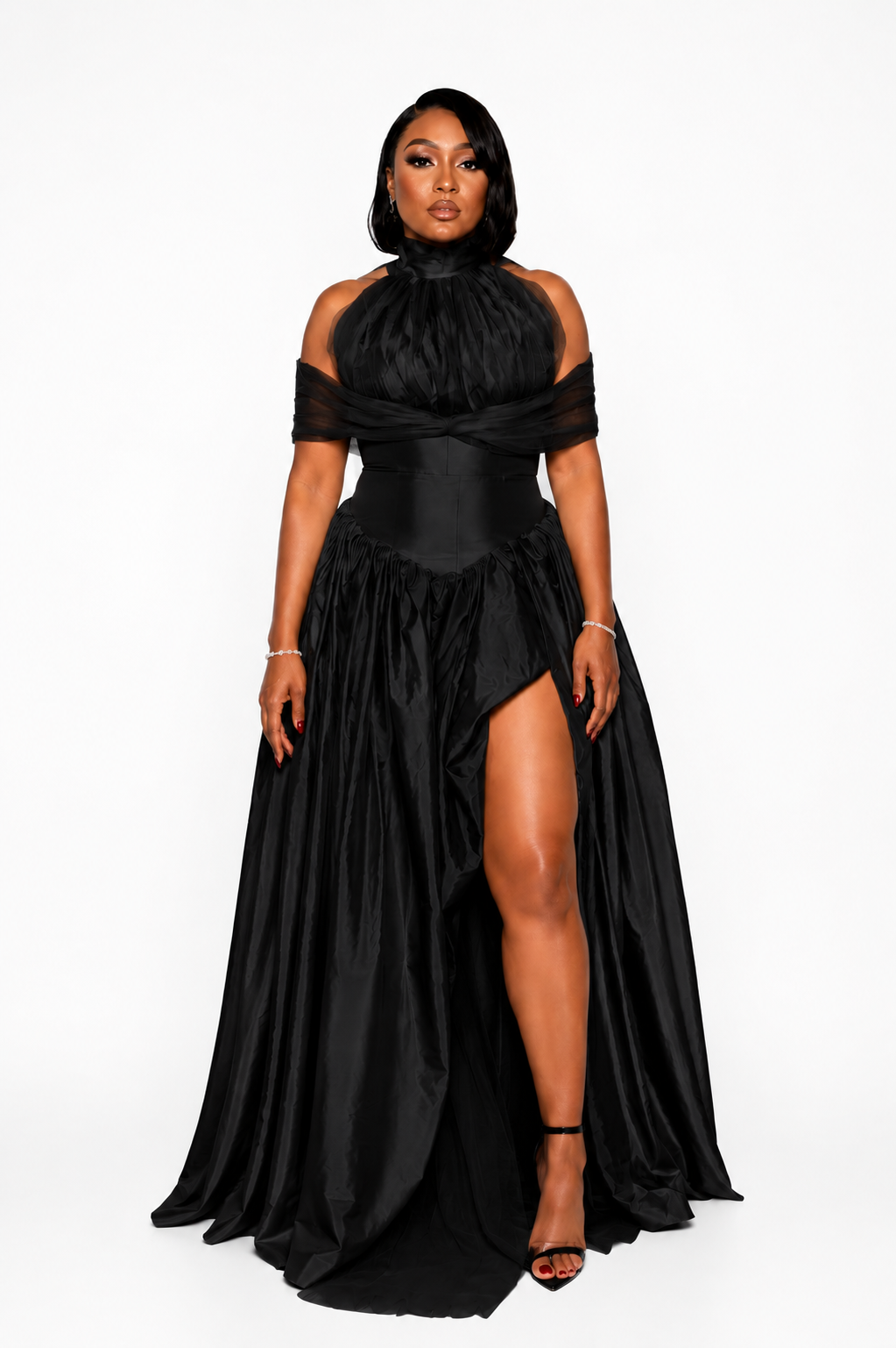 Dress "Impériale" – Black Couture