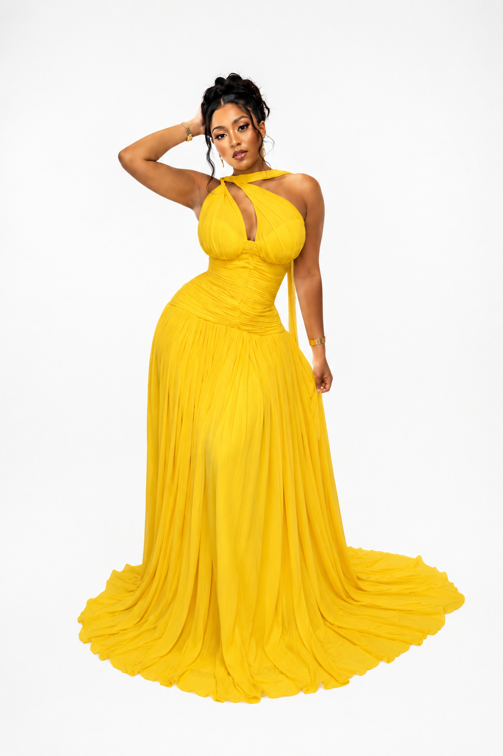 Solaria Dress Sun Yellow