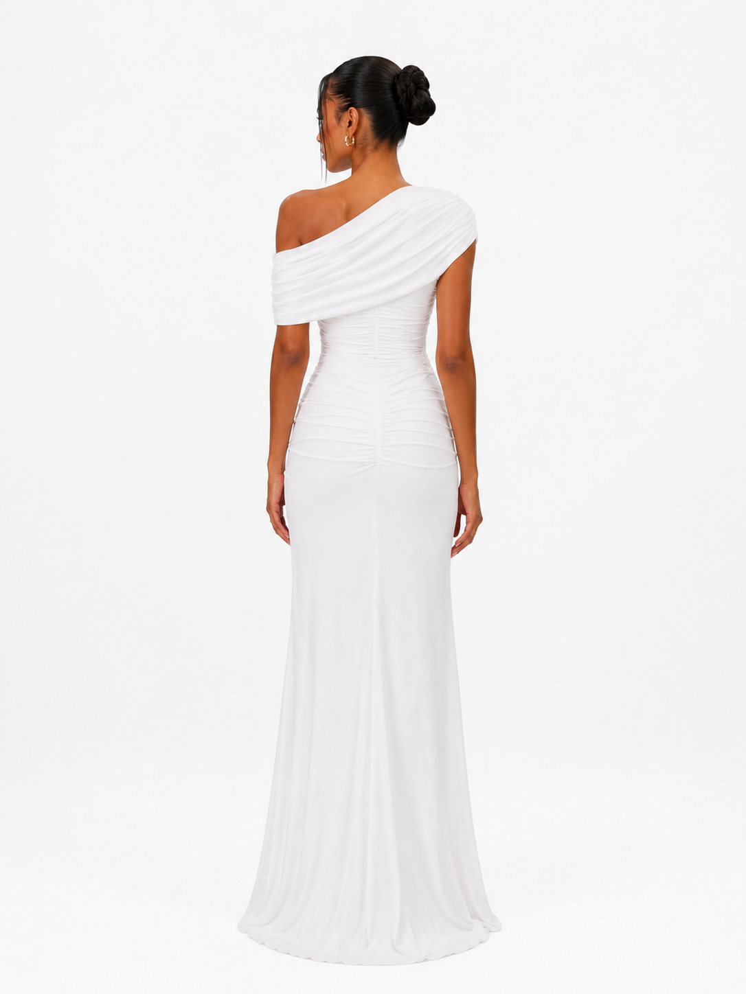 Naïla Dress – Satin White