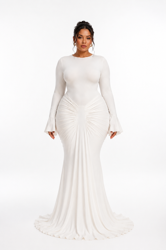 Aïcha Dress – Signature Ivory