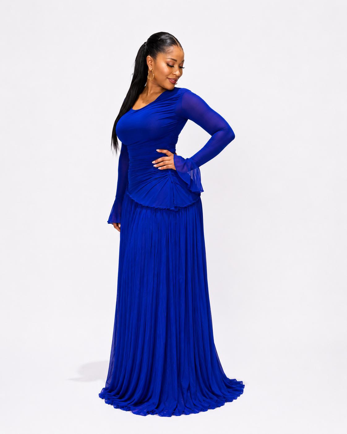 Azura Dress – Royal Blue