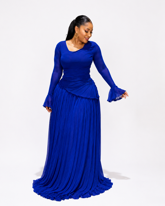 Azura Dress – Royal Blue