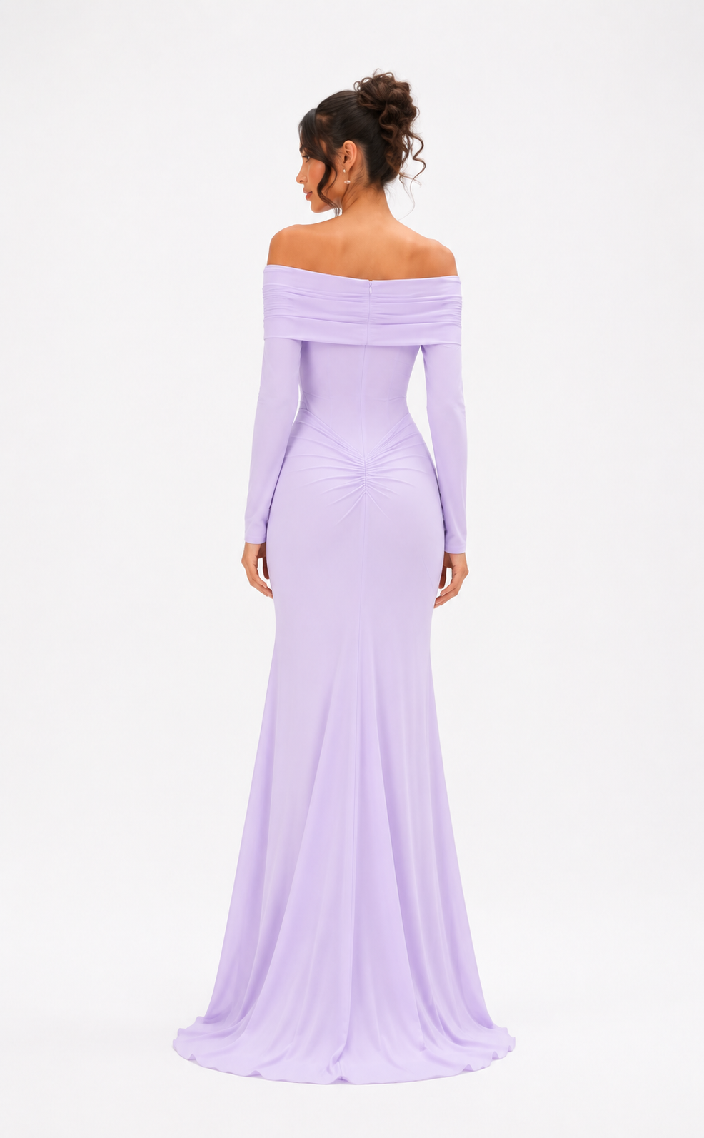 Livia Dress – Mist Lilac