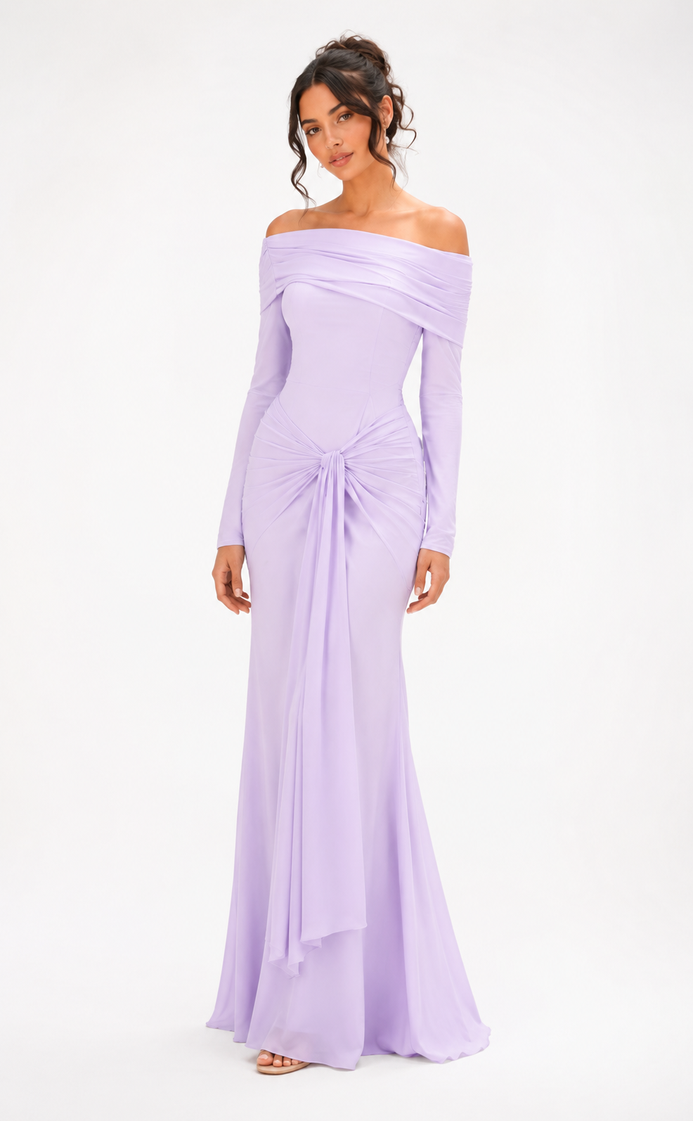 Livia Dress – Mist Lilac