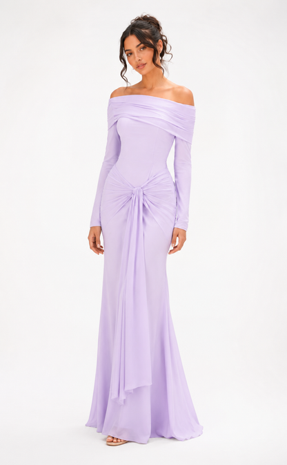 Livia Dress – Mist Lilac
