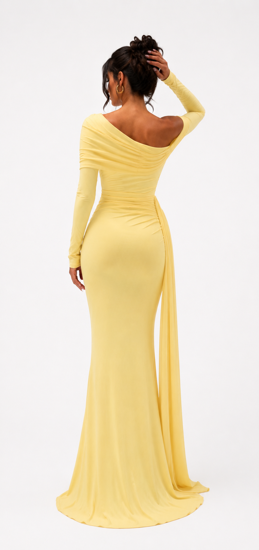 Lumière Dress – Vanilla Yellow
